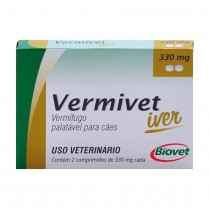 Vermivet Iver 330mg - 2 Comp